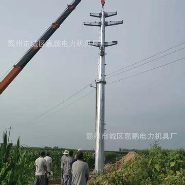 110KV 电力钢杆 35KV耐张杆 220KV钢桩基础 德鹏