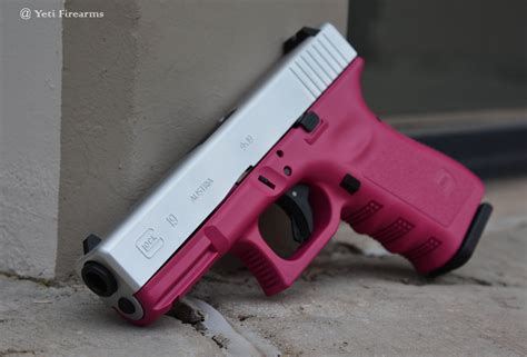 X-Werks Glock 19 Raspberry Pink Satin Aluminum ... for sale