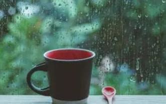 浪漫的雨天早安图片 2023雨天早安图片大全唯美_配图网