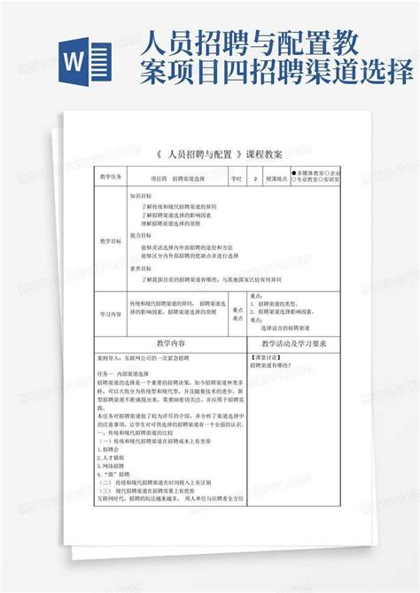 武汉市各类规模企业员工招聘渠道与方法调查报告Word模板下载_编号bagpvaep_熊猫办公