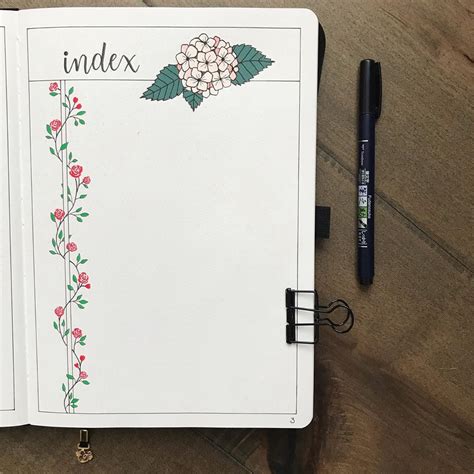 Quick and Easy Bullet Journal Index Ideas to Use in Your Bujo