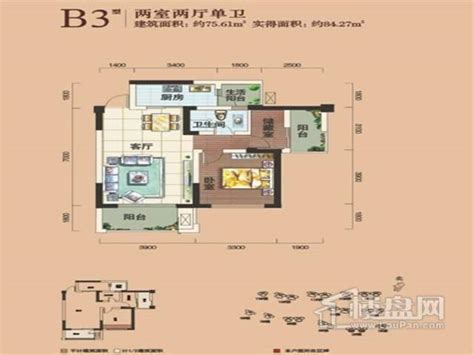 四川省成都市双流区 世纪城·天鹅湖花园小区2室2厅1卫 141m²-v2户型图 - 小区户型图 -躺平设计家