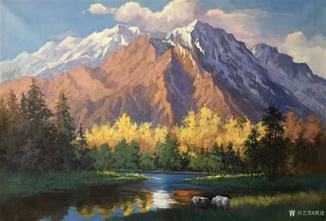 油画风景图片
