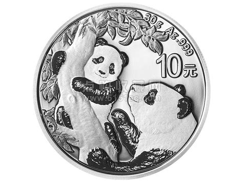 2021年30g熊猫银质纪念币 - 点购收藏网