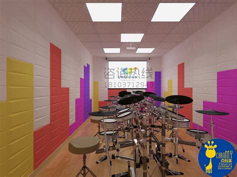 音乐教室|空间|室内设计|或思环境设计 - 原创作品 - 站酷 (ZCOOL)