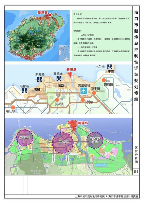 海口江东新区总体规划公示 3月21日前可提意见-中国南海研究院