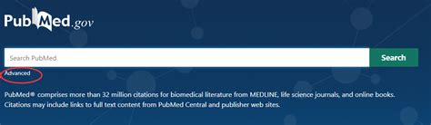 PubMed使用指南(一)：关键词检索-西安医学院图书馆