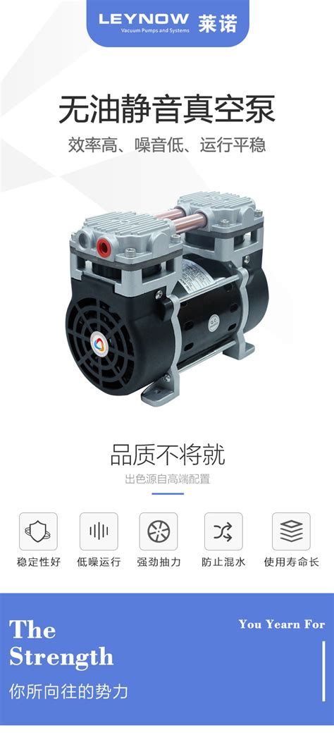 HZB40-SS-V-01真空泵无油旋片泵印刷机械气泵低噪音