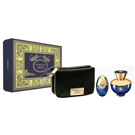 Set Versace, Dylan Blue pour Femme, Femei: Apa de Parfum, 100 ml + Apa ...