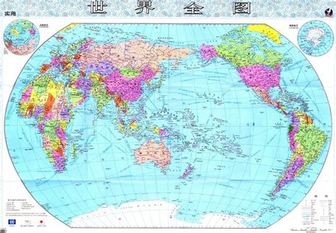 世界地图高清版大图-高清世界地图中文版psd格式免费版【适合打印】-东坡下载