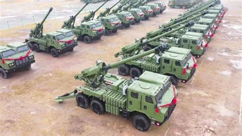 新型155毫米车载加榴炮列装第83集团军某旅-搜狐大视野-搜狐新闻