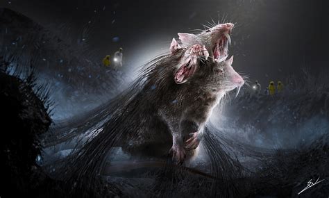 切尔诺贝利的“怪物”：变异巨鼠袭击人类事件_老鼠