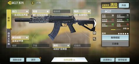 【CODM武器库】AK117全面解析 高机动的突击步枪_biubiu加速器