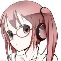 戴耳机的甜美女生头像