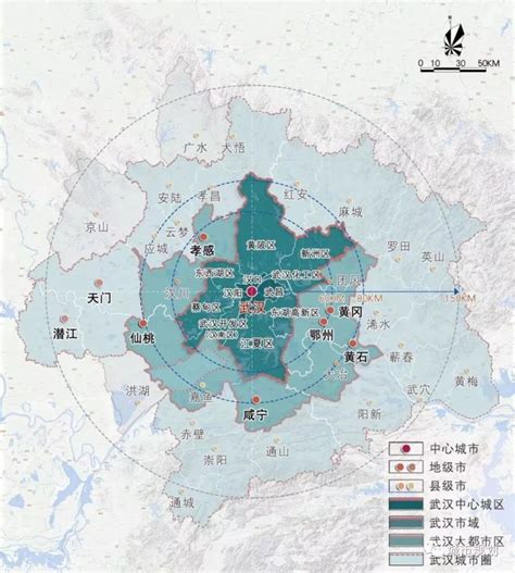 武汉城市总体规划图出炉，原来未来的武汉这么完美~|武汉|规划图|城市_新浪新闻