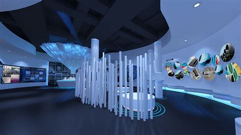科技展厅------科技+创意，打造一个多媒体展厅_jiang姜甜-站酷ZCOOL