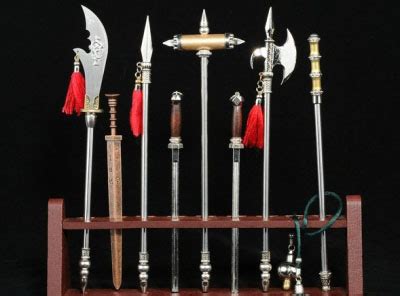 #中国古代十八般兵器#刀、枪、剑、戟、斧、钺、钩、叉、鞭、锏、锤