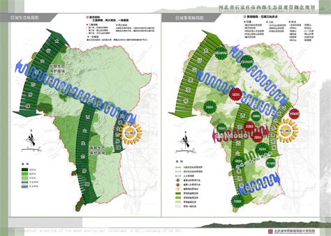 石家庄西部生态景观概念规划|清华同衡