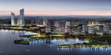无锡太湖新城概念性总体规划设计-规划设计资料