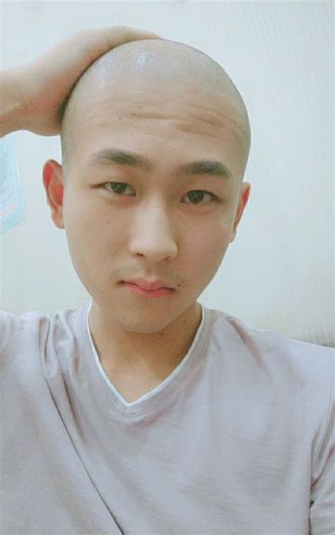 光头发型图片