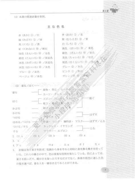 新编日语泛读教程学生用书第二册叶琳课后习题答案解析
