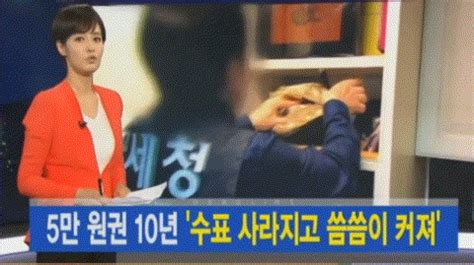 韩国电视直播现异常一幕:红衣女主持突然满头大汗(含视频)_手机新浪网