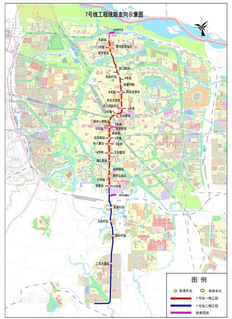 广州地铁7号线官方图首次曝光（年底就能通车了） - 数据 -广州乐居网