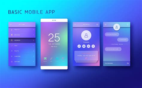 超赞 时尚简约 手机APP界面UI设计欣赏 - 蓝蓝设计（九）