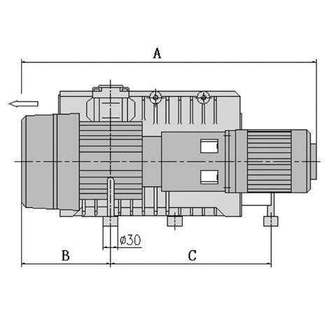 国产真空泵久信真空泵X-40 铸铝机械真空泵X系列真空泵|价格|厂家|多少钱-全球塑胶网