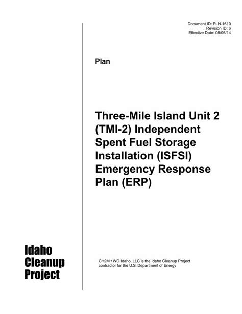 (PDF) Plan Procedure Format - US Department of Energy and...Plan Three ...