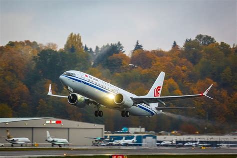 中国国际航空接收中国首架737MAX飞机-中国民航网