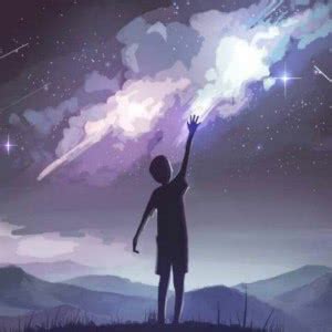 非主流头像仰望天空