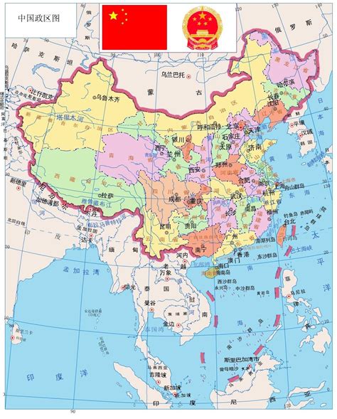 中国地图_究天地教育网