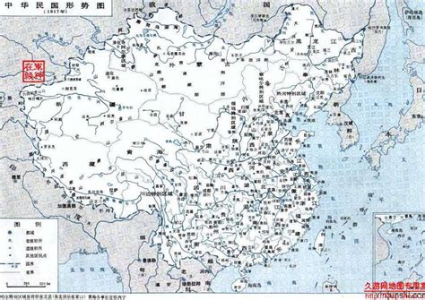民国时期四川省分县详图_地图114下载