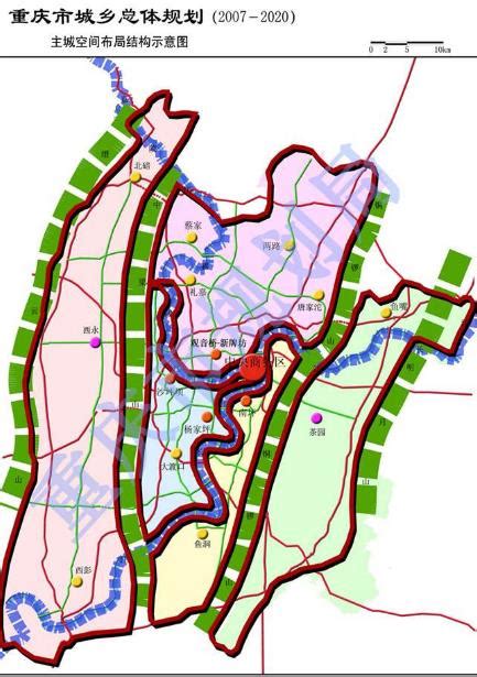 重磅 ！重庆最新土地调整规划出炉！中央公园北将迎大变化-重庆楼盘网