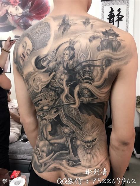 上海由龙纹身整理通体及满背纹身手稿分享_沪上由龙-站酷ZCOOL
