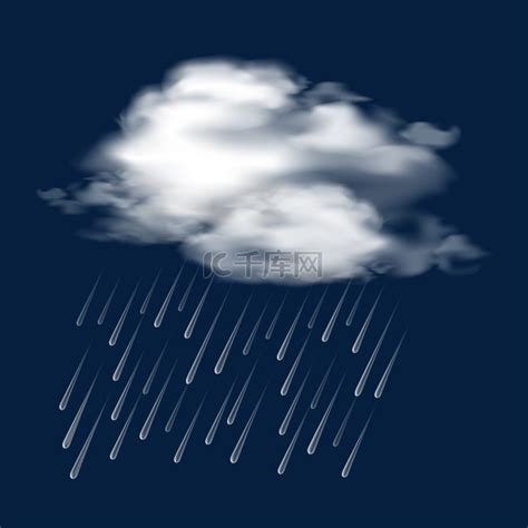 阵雨天气预报矢量素材图片免费下载-千库网