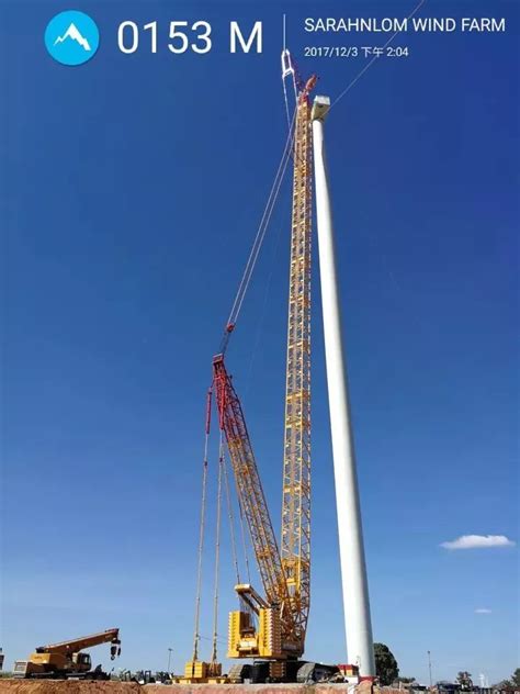 中南院顺利完成世界陆上最高153米风电机组土建及吊装作业