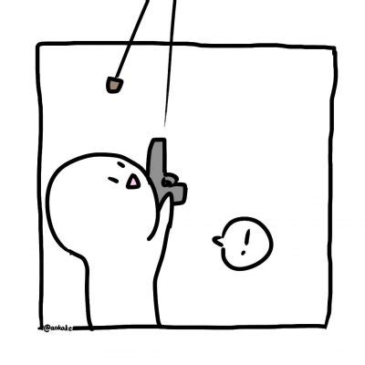 非主流情侣头像小人
