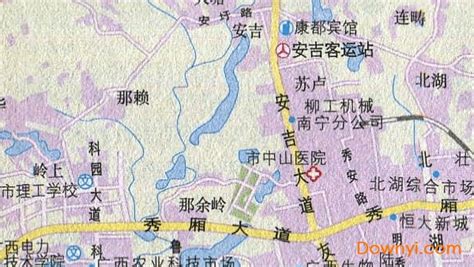 南宁旅游交通地图下载-南宁旅游交通地图高清版下载免费版-当易网