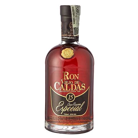 Ron Viejo De Caldas Gran Reserva Especial 15 Años Botella 750Ml ...
