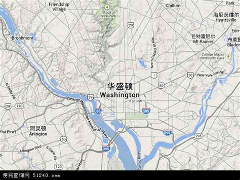 华盛顿地图 - 华盛顿卫星地图 - 华盛顿高清航拍地图 - 便民查询网地图