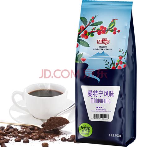 铭氏Mings 曼特宁风味咖啡粉500g 阿拉比卡咖啡豆研磨黑咖啡 中深烘焙 非速溶--中国中铁网上商城