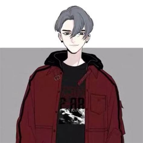非主流头像男生红色
