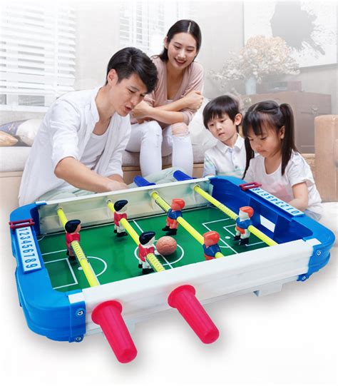 跨境专供互动 室内竞技对战桌面游戏 桌上足球台儿童桌游玩具-阿里巴巴