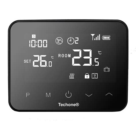 Termostat ambient centrala WIFI Techone® WT-20, Control aplicatie ...