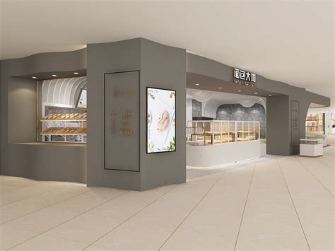 吸引人的「面包店门头设计」效果图欣赏_成都朗煜工装公司