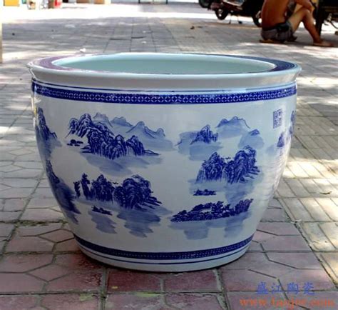 景德镇陶瓷带盖米缸米桶茶叶末油缸酒坛缸水缸20斤50斤100斤_虎窝淘