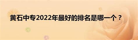 全省第2，全国第20！黄石最新排名出炉_要闻_新闻中心_长江网_cjn.cn