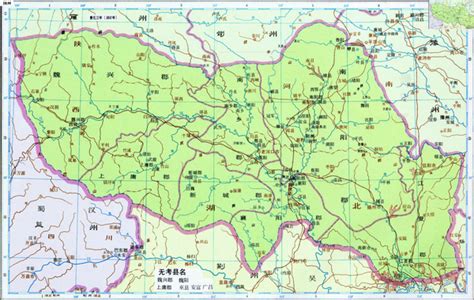 荆州市仙都景区手绘地图_一水草木-站酷ZCOOL